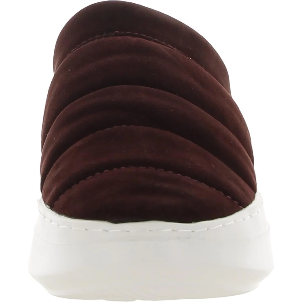 New Gentle Souls Womens Rosette Puff Slip On Platform Plumberry Mules Shoes NIB - Picture 3 of 8